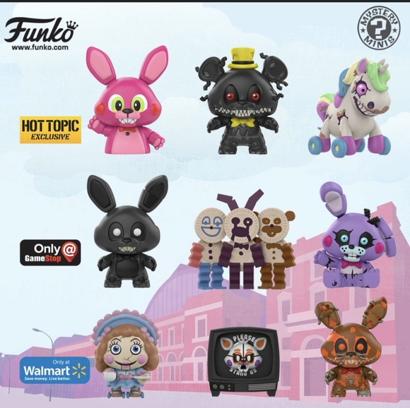 Five Nights at Freddy’s Funko Lolbit Mystery Mini Walmart Exclusive - Picture 4 of 8
